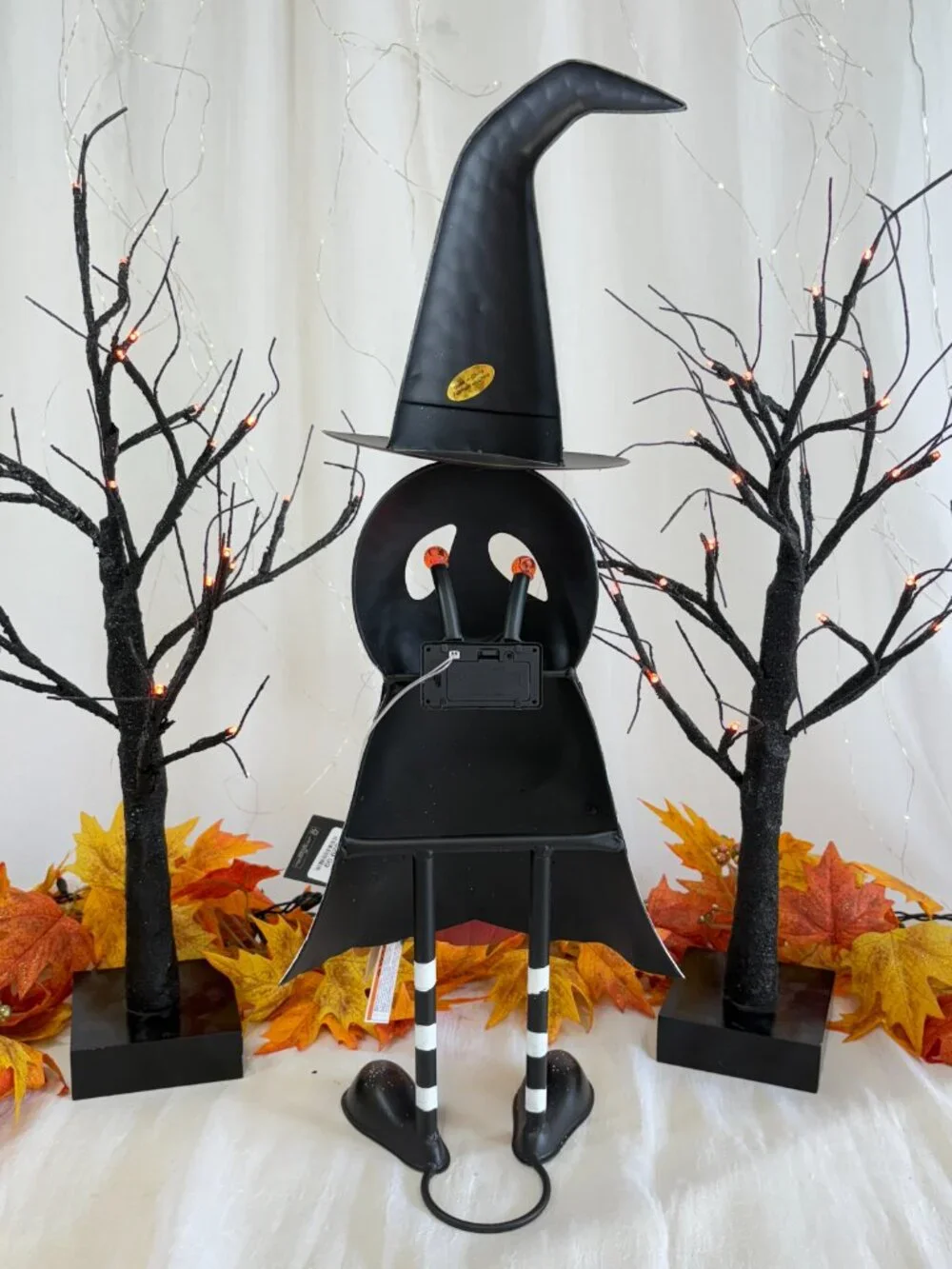 Cynthia Rowley Halloween Trick Treat Ghost Witch Hat Led 25